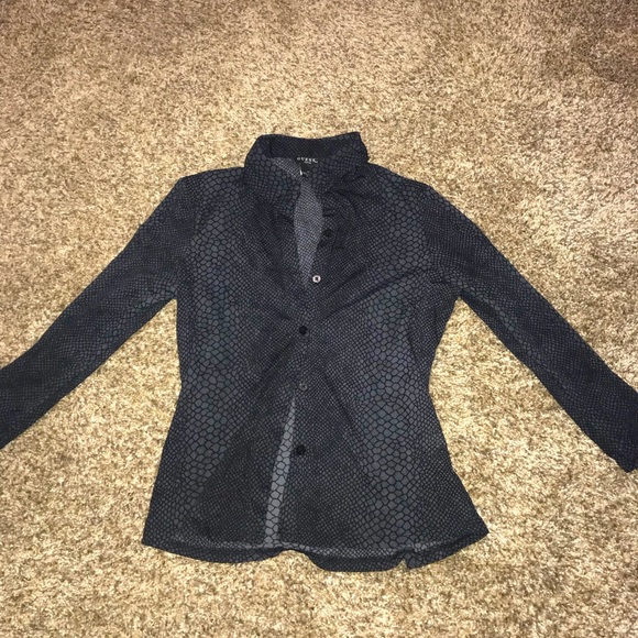 Guess Tops - Guess snakeskin shirt